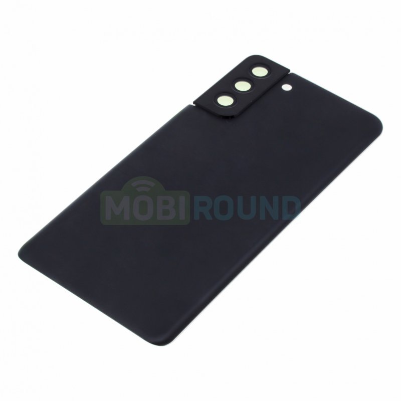 Задняя крышка для Samsung G996 Galaxy S21+, черный, AAA