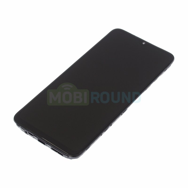 Дисплей для POCO M3 / Xiaomi Redmi 9T (в сборе с тачскрином) в рамке, черный, AAA