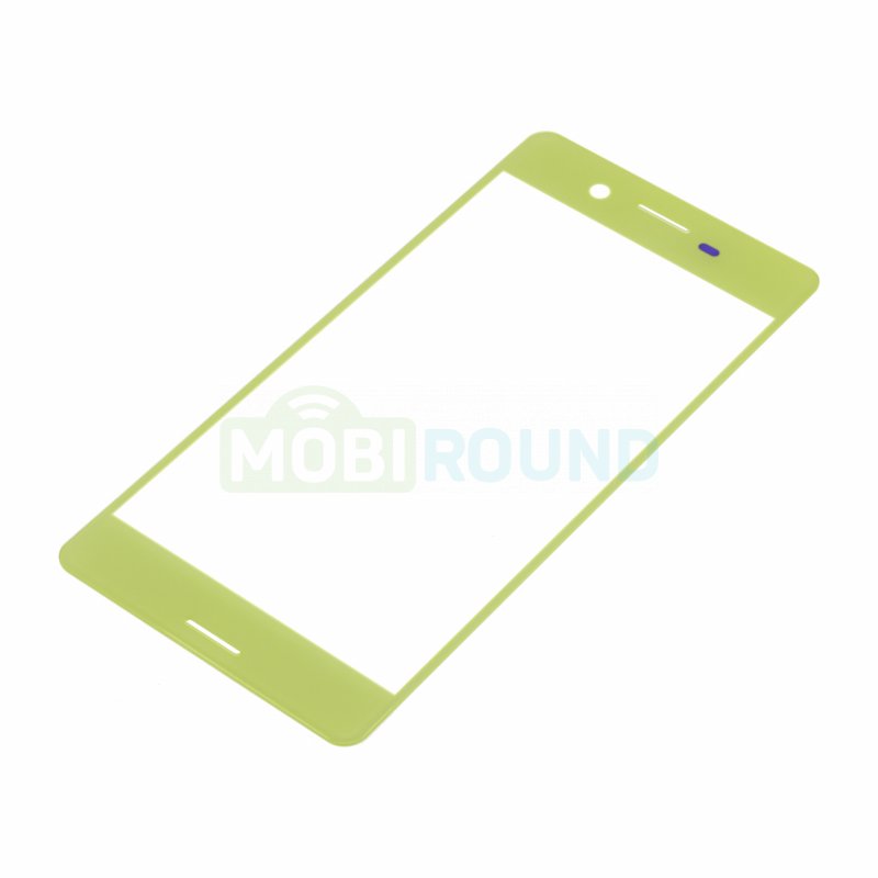 Стекло модуля для Sony F5121 Xperia X / F5122 Xperia X Dual / F8131 Xperia X Perfomance и др., зеленый, AA