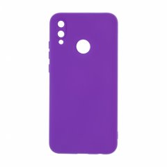 Силиконовый чехол Silicone Case для Huawei Honor 10 Lite 4G (HRY-LX1) / P Smart (2019) 4G (POT-LX1) (фиолетовый)