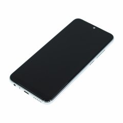 Дисплей для Xiaomi Redmi Note 8T (в сборе с тачскрином) в рамке (серебро, orig100)