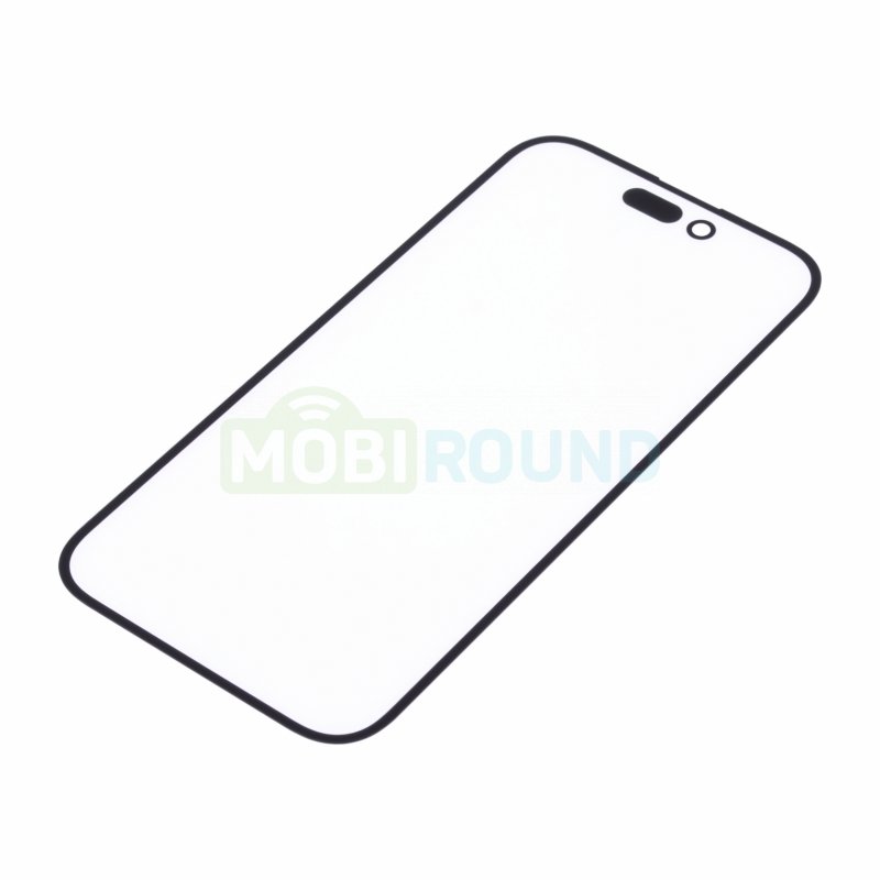 Стекло модуля + OCA для Apple iPhone 14 Pro, черный, AA