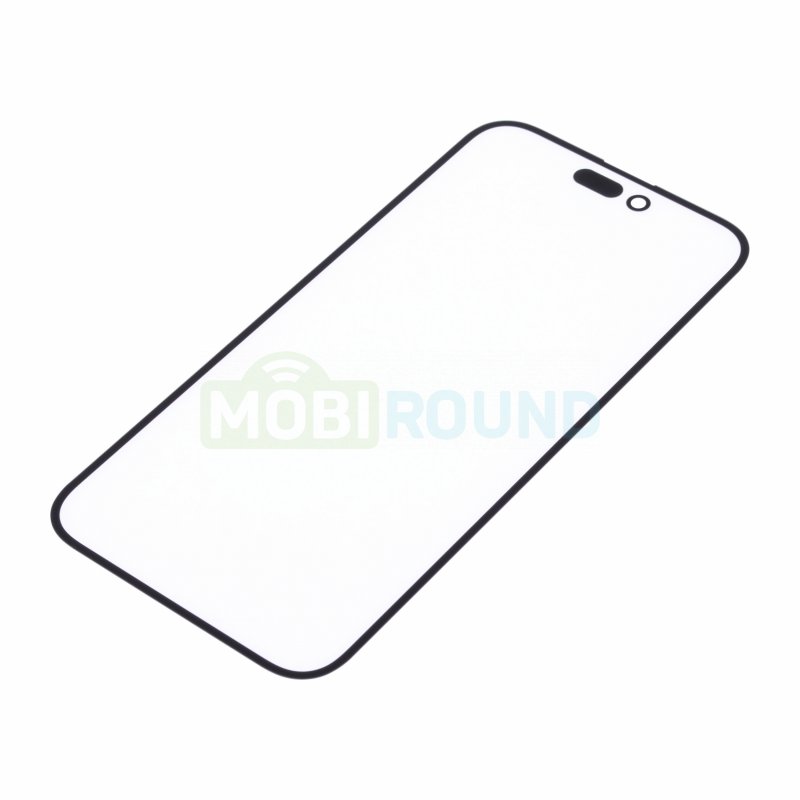 Стекло модуля + OCA для Apple iPhone 14 Pro Max, черный, AA