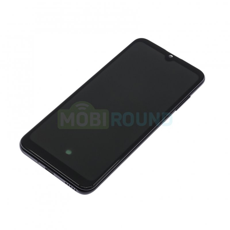 Дисплей для Huawei Y8p 4G (AQM-LX1) (в сборе с тачскрином) в рамке, черный, 100%