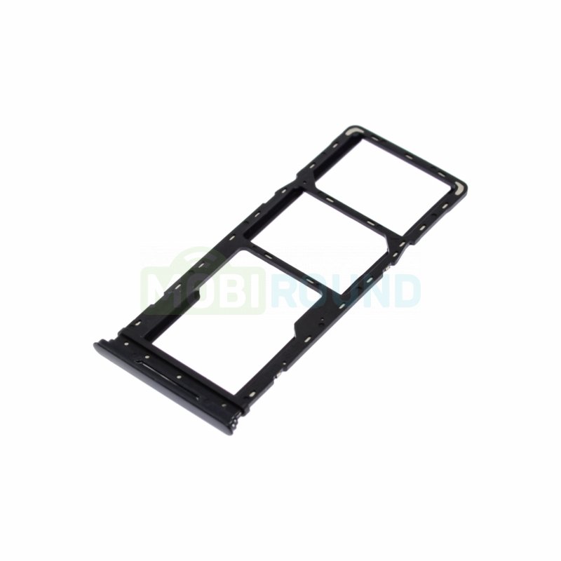 Держатель сим карты (SIM) для Infinix HOT 11 (2021) черный