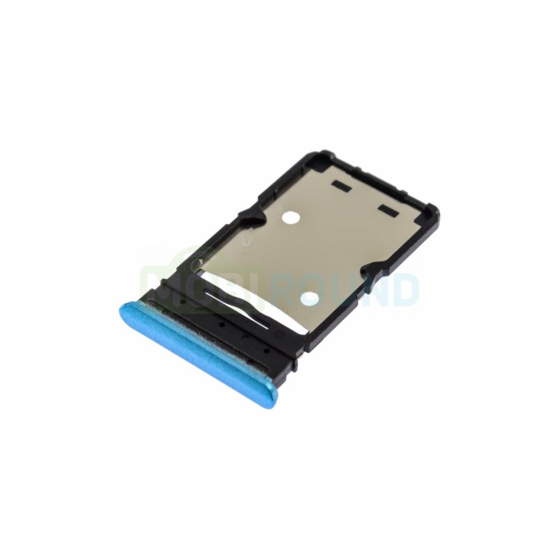 Держатель сим карты (SIM) для Infinix Note 11 Pro, голубой