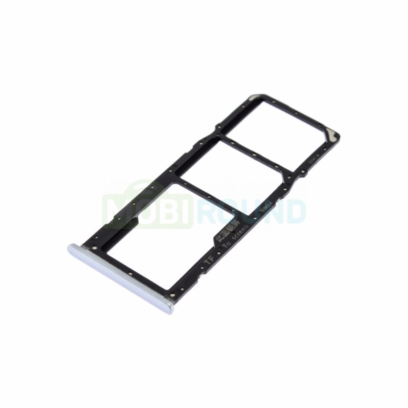 Держатель сим карты (SIM) для Realme 6 / 6S, серебро