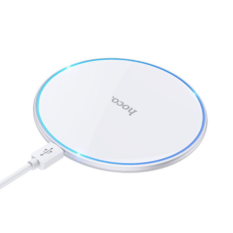 Беспроводное зарядное устройство Hoco CW6 Pro, 2 А, белый