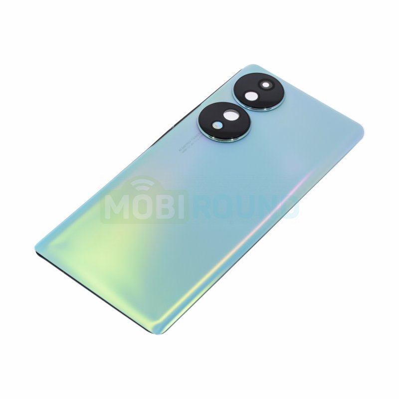 Задняя крышка для Honor 70 5G, голубой, AAA