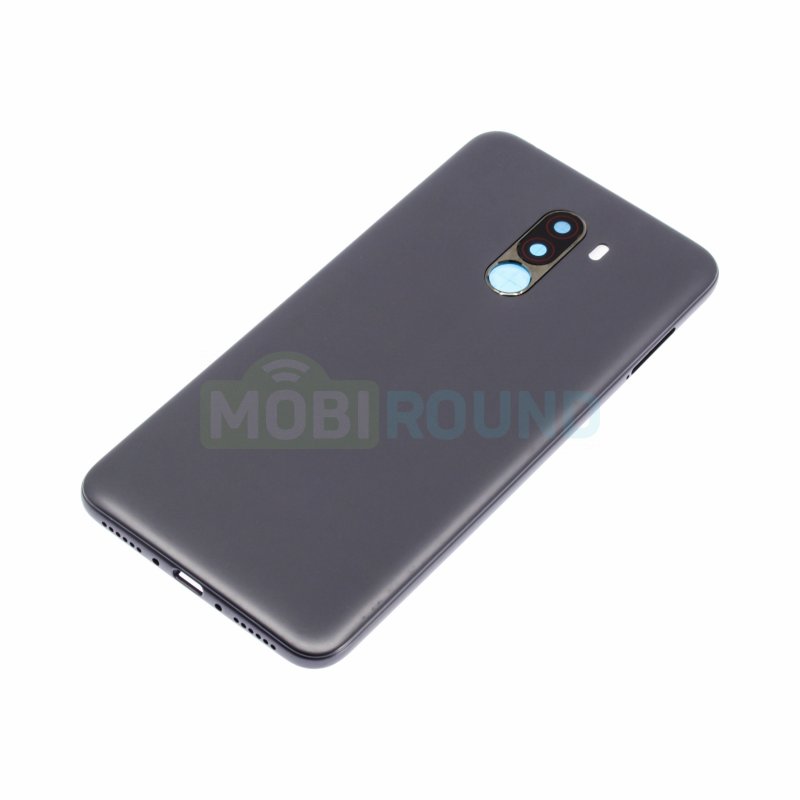 Задняя крышка для POCO F1 4G, черный, AAA