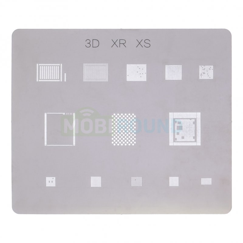 Трафарет BGA 3D для Apple iPhone XR / iPhone XS
