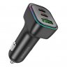Разветвитель прикуривателя Hoco BZ28 (2 выхода + 2 USB)