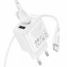 Сетевое зарядное устройство (СЗУ) Borofone BAS41A (2 USB) + кабель Type-C, 2.4 А