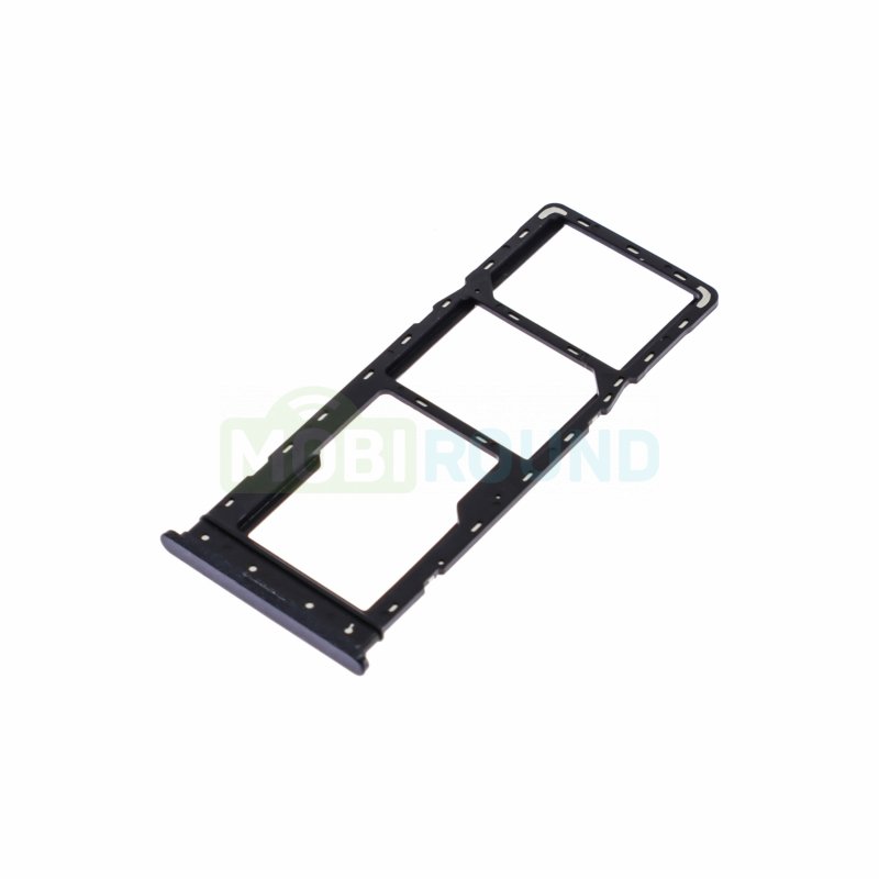 Держатель сим карты (SIM) для Itel S23 4G, черный
