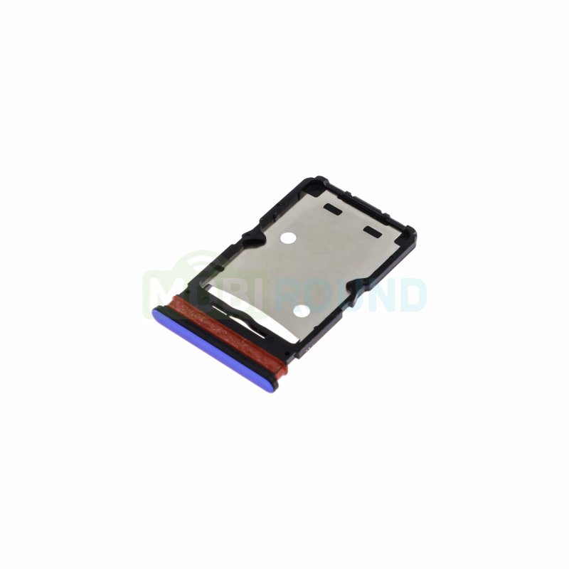 Держатель сим карты (SIM) для Tecno Pova 5 4G, синий