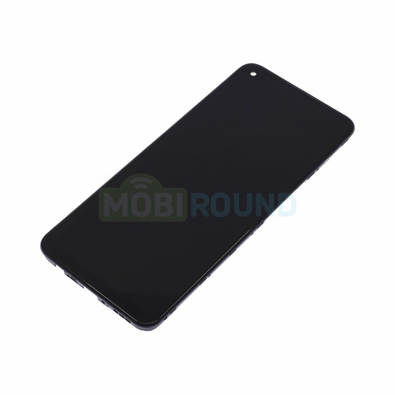Дисплей для OPPO A52 4G (в сборе с тачскрином) в рамке, черный