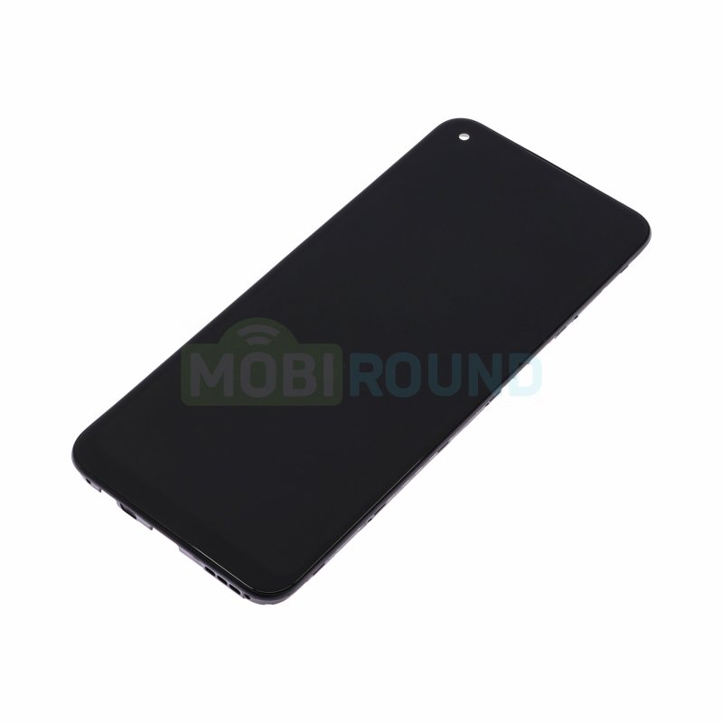 Дисплей для OPPO A53 4G (в сборе с тачскрином) в рамке, черный
