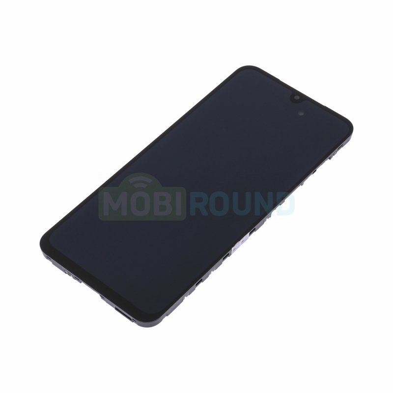 Дисплей для Samsung A175 Galaxy A17 4G (в сборе с тачскрином) в рамке, черный, 100%