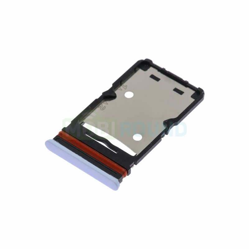 Держатель сим карты (SIM) для Tecno Camon 19 Neo, голубой