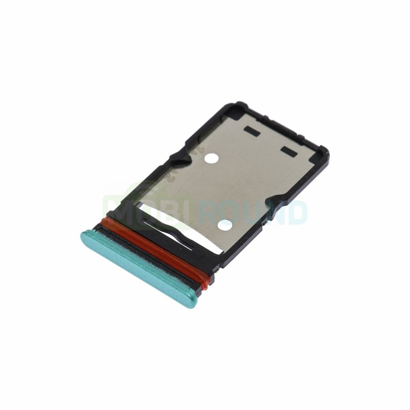Держатель сим карты (SIM) для Tecno Camon 19 Neo, зеленый
