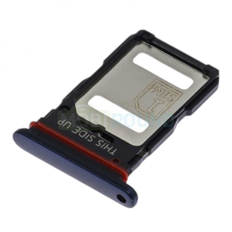 Держатель сим карты (SIM) для Motorola Edge 30 Pro, черный
