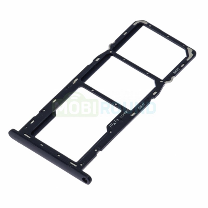 Держатель сим карты (SIM) для Nokia G20, черный