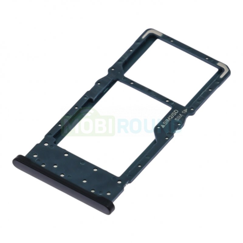 Держатель сим карты (SIM) для Nokia X20, черный