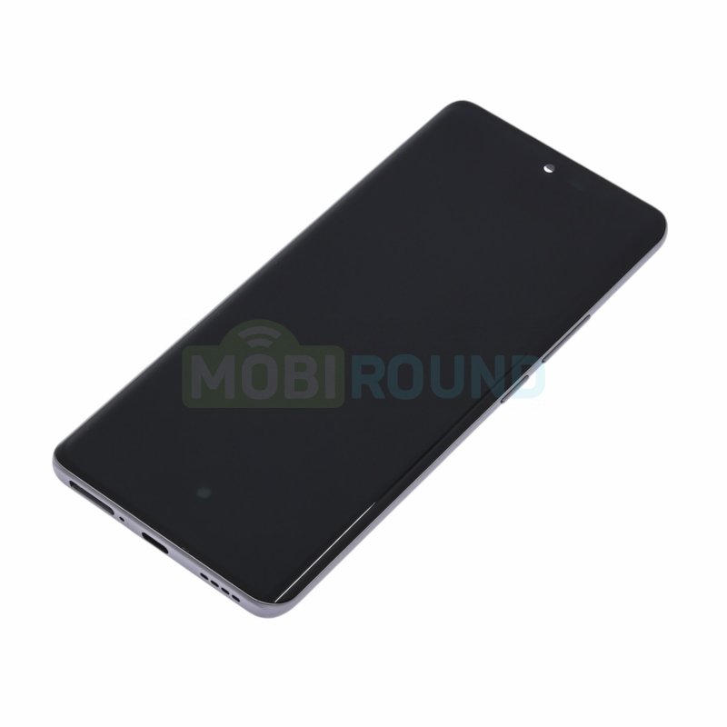 Дисплей для Realme 14 Pro 5G (в сборе с тачскрином) в рамке, черный, 100%