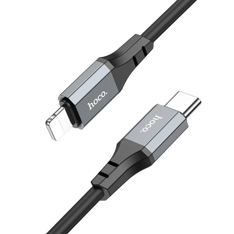 Дата-кабель Hoco X86 Lightning-Type-C, 1 м, черный