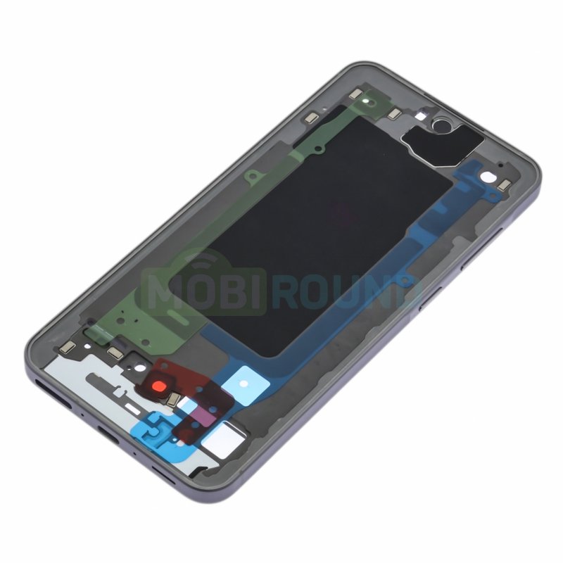 Рамка дисплея для Samsung A566 Galaxy A56 5G (в сборе) черный