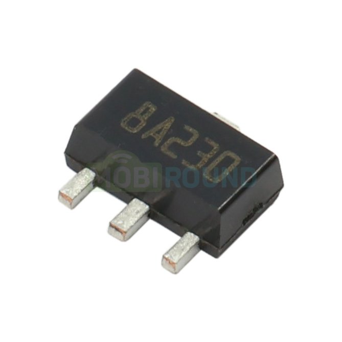 Стабилизатор напряжения STM 3.3 В/0.1 А (L78L33ABUTR (SOT-89)/8A)