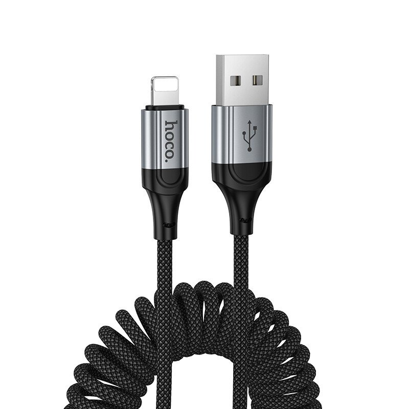 Дата-кабель Hoco X121 USB-Lightning, 1.5 м, черный
