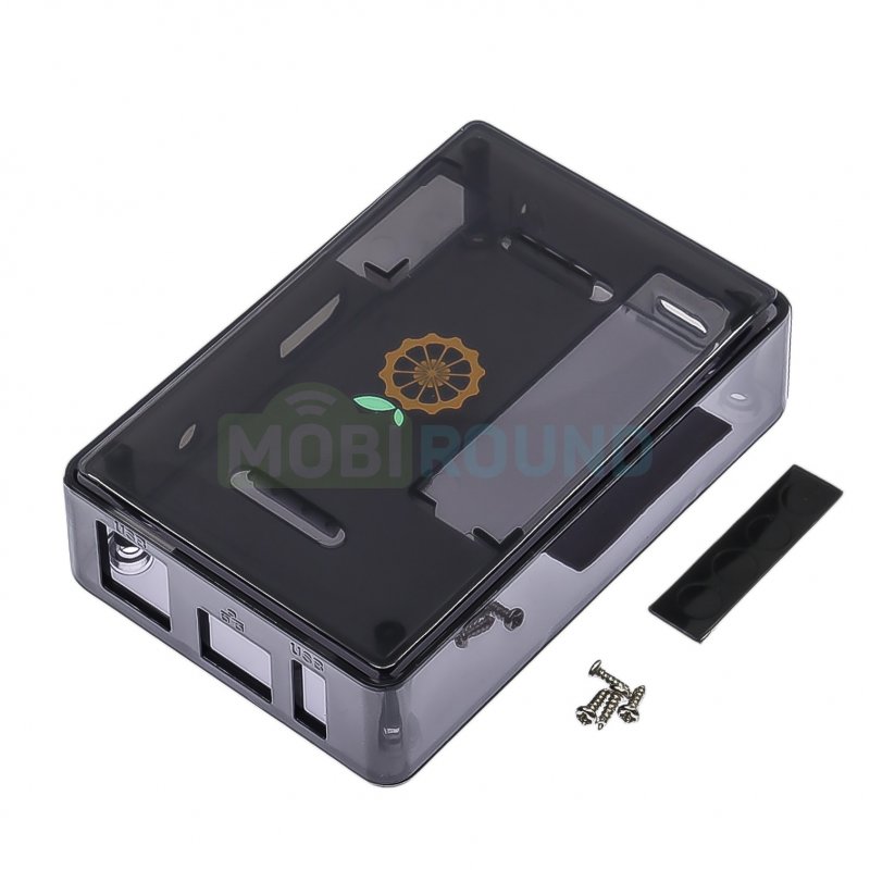 Корпус Orange Pi 3 LTS пластиковый (93x62x26 мм) черный
