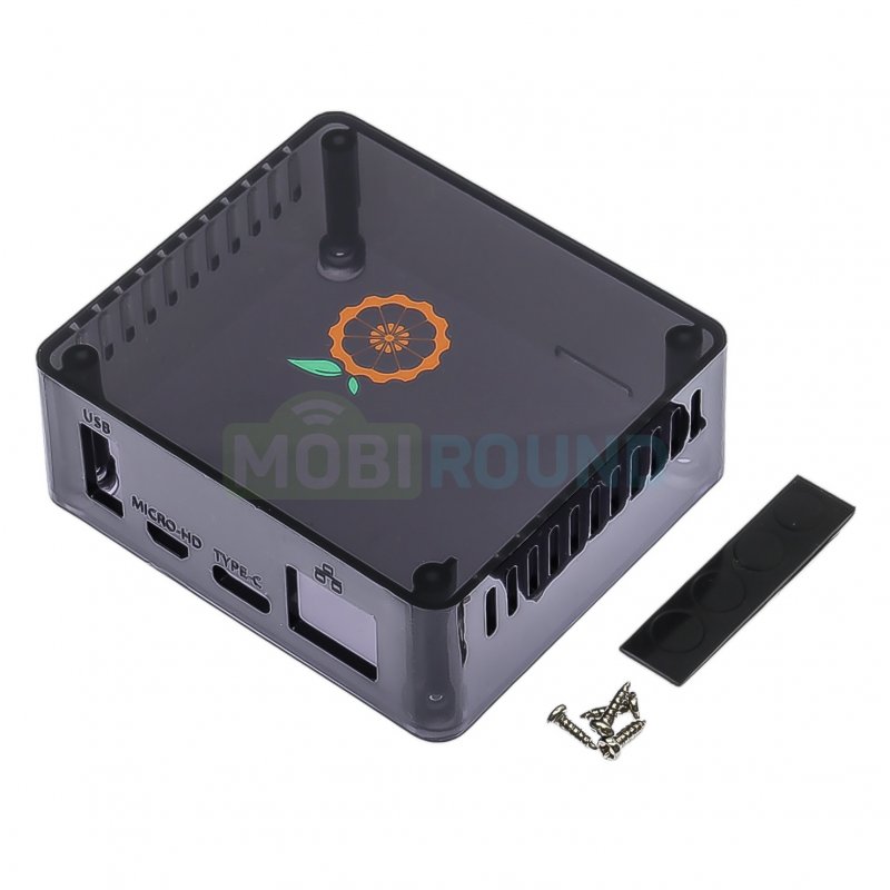 Корпус Orange Pi Zero2 пластиковый (66x57.9x24.5 мм) черный