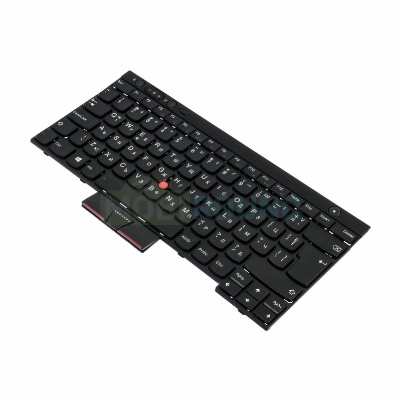Клавиатура для ноутбука Lenovo ThinkPad X230 / ThinkPad X230i / ThinkPad T430 и др. (вертикальный Enter) черный