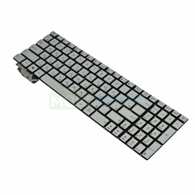 Клавиатура для ноутбука Asus N551 (с подсветкой) серый