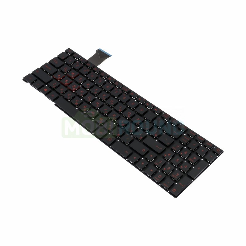 Клавиатура для ноутбука Asus N551 (с подсветкой) черный