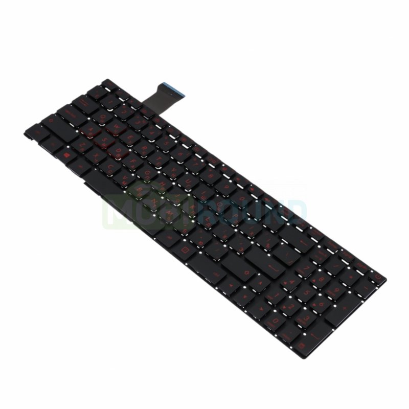 Клавиатура для ноутбука Asus ROG GL552VW (с красной подсветкой) черный