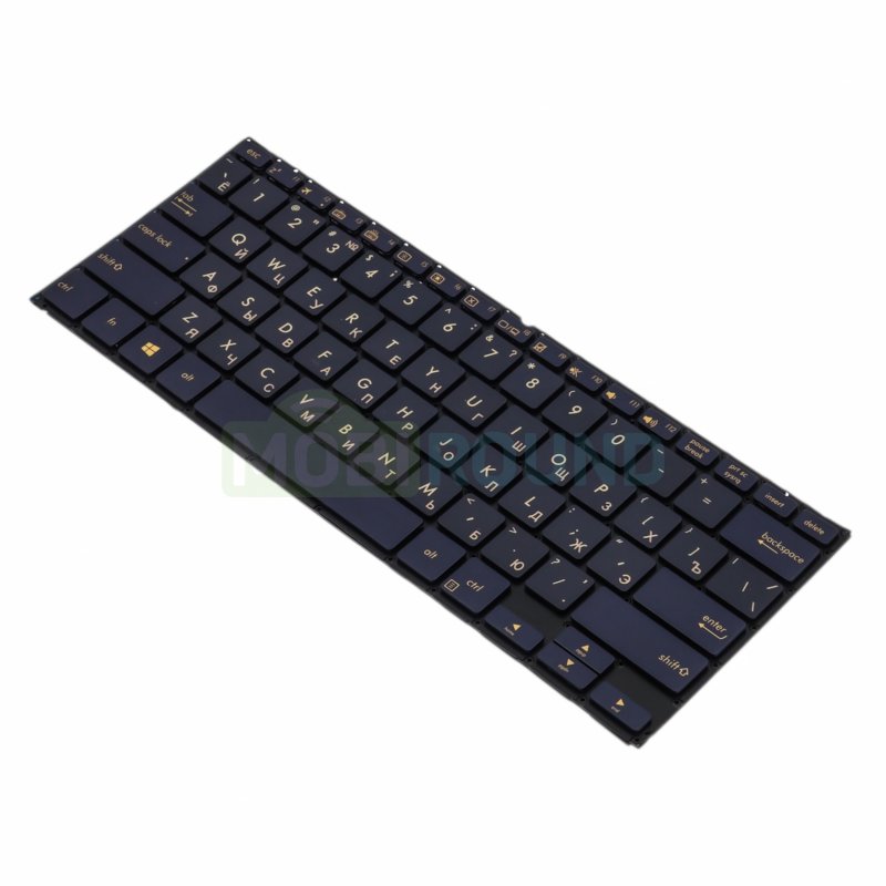 Клавиатура для ноутбука Asus ZenBook Flip S UX370UA (с подсветкой) черный