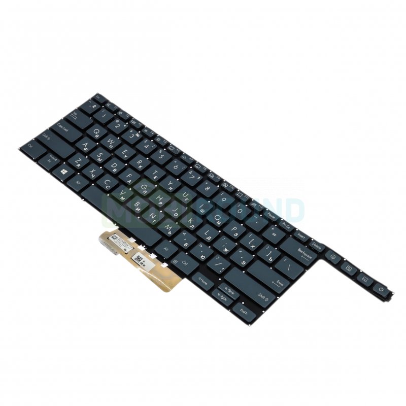Клавиатура для ноутбука Asus Zenbook Pro Duo UX581, синий
