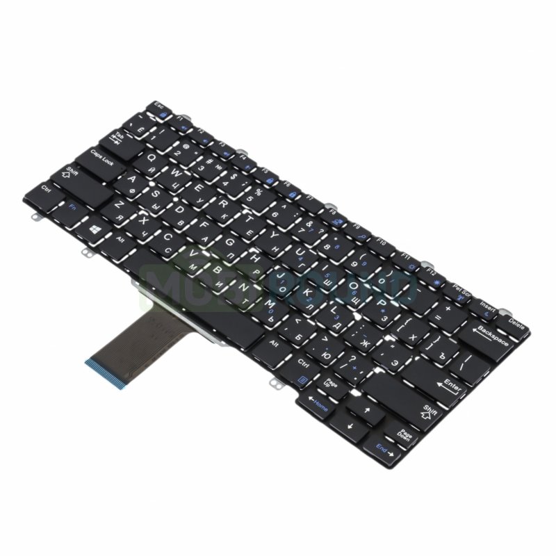 Клавиатура для ноутбука Dell E5250 / E7250 (без подсветки) черный
