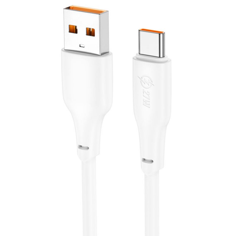 Дата-кабель Hoco X93 USB-Type-C (100 Вт) 1 м, белый