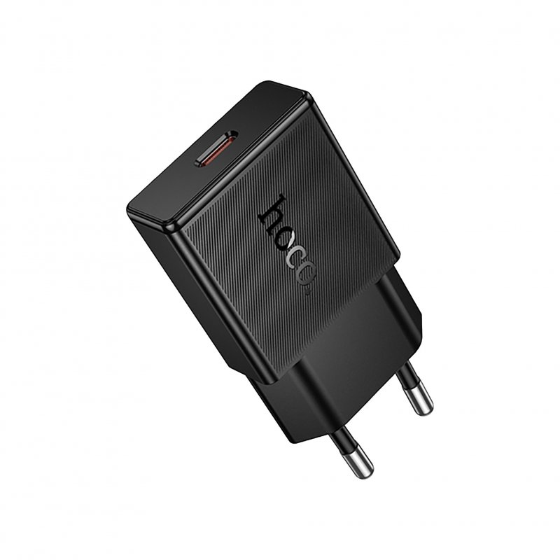 Сетевое зарядное устройство (СЗУ) Hoco N74 QC3.0 (Type-C PD) 25 Вт/3 А, черный