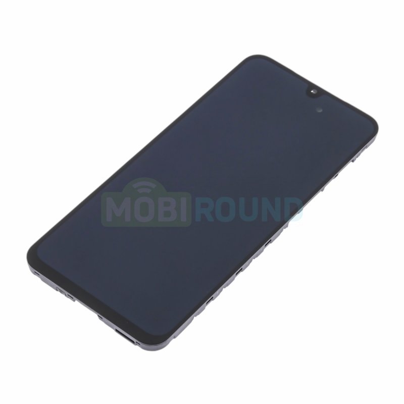 Дисплей для Samsung A176 Galaxy A17 5G (в сборе с тачскрином) в рамке, черный, 100%
