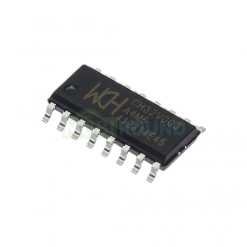 Микроконтроллер WCH 32-бит (CH32V003A4M6 (SOP-16))