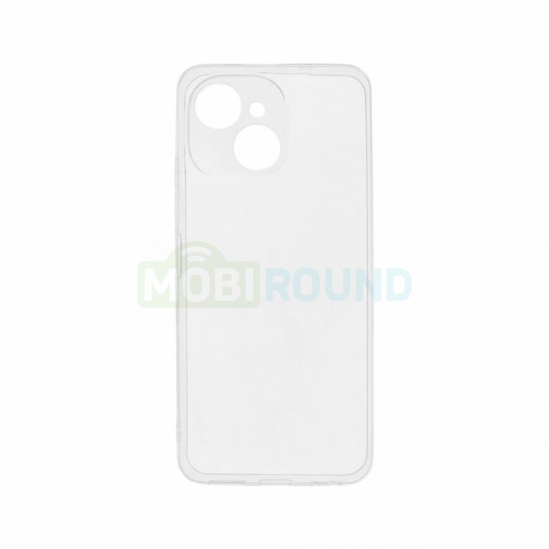 Силиконовый чехол Ultra Slim для Tecno Spark 40C 4G, прозрачный