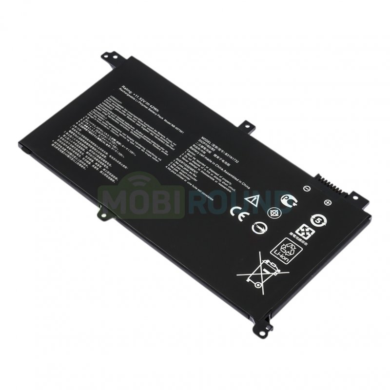 Аккумулятор для ноутбука Asus K430FA / K430FN / K430UF (B31N1732) 11.52 В, 3553 мАч