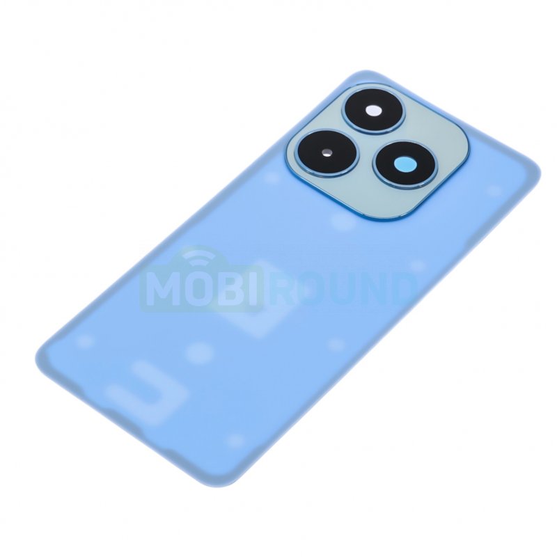 Задняя крышка для Tecno Spark 20 4G, голубой, AAA