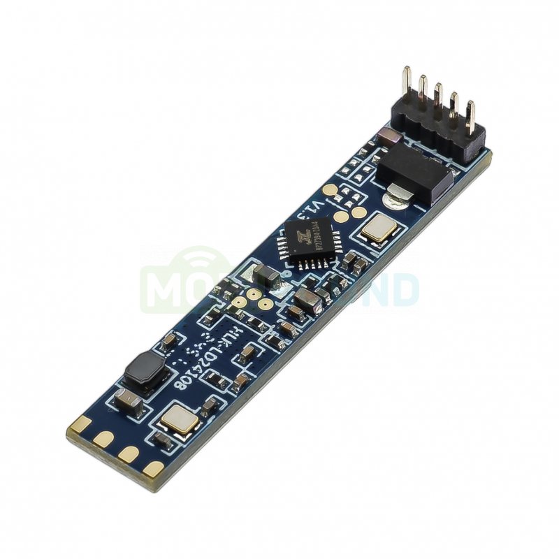 Модуль радарного датчика движения F-24 ГГц Uпит-3.3 В UART/GPIO (S3KM1110(HLK-LD2410B-V1.3))