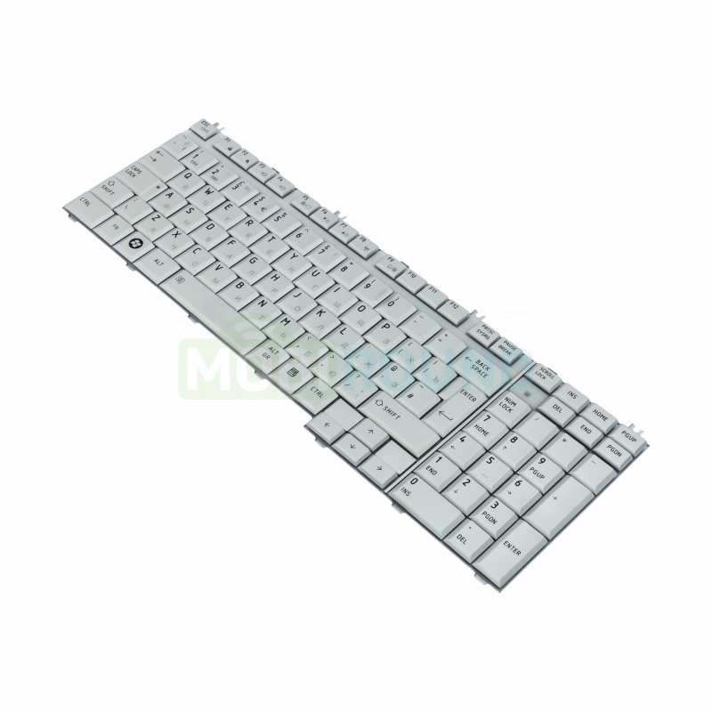 Клавиатура для ноутбука Toshiba Satellite P205-S6237, серебро